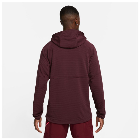 Nike Ανδρική μακρυμάνικη μπλούζα Pro Dri-FIT Fleece Fitness Top Nike Ανδρική μακρυμάνικη μπλούζα Pro Dri-FIT Fleece Fitness Top